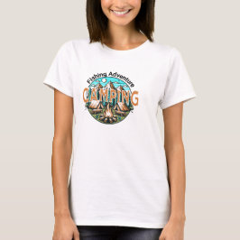 Gevist/Camping Avontuur Dames T-shirt