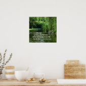 Gevist citaat van Henry David Thoreau Poster (Keuken)