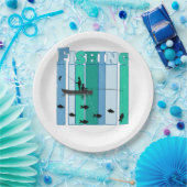 Gevist | De beste viscadeaus Papieren Bordje (Feest)