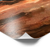 Gevist dorp Acryllandschap Foto Afdruk (Hoek)