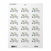 Gevist Etiket (Full Sheet)