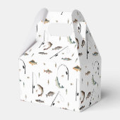 Gevist Fish Theme Reel Fun Kids Verjaardagsfeest Bedankdoosjes (Achterkant)