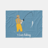 Gevist Fleece Deken (Voorkant (Horizontaal))