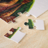 Gevist gear Cigar Label Art, Zee Robin Legpuzzel (Zijkant)