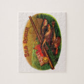 Gevist gear Cigar Label Art, Zee Robin Legpuzzel (Verticaal)