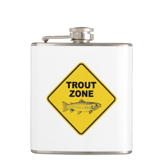 Gevist gebied forel heupfles (Voorkant)