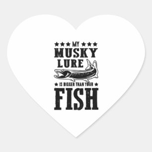 Gevist Gezegde Gevist Vis Hart Sticker