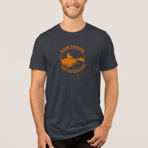 Gevist Gone Vist komt niet snel terug Tri-Blend Shirt