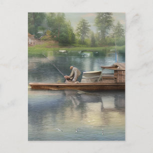 Gevist grafisch briefkaart