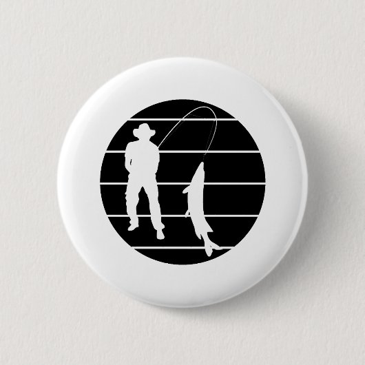 Gevist hengeltoernooi ronde button 5,7 cm (Voorkant)