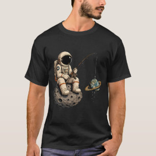 Gevist in de kosmos – Astronaut Planeet A T-shirt