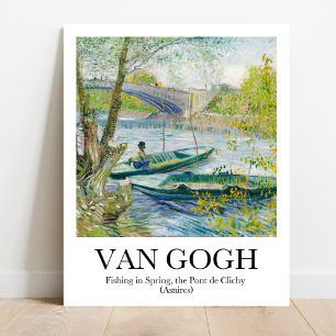 Gevist in de lente door Vincent van Gogh Poster