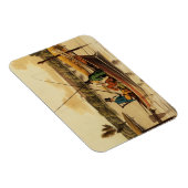 Gevist in een door I. Clark, café door Magneet (Rechterzijde)