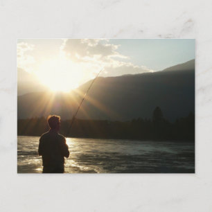 Gevist in een zonnestraal briefkaart