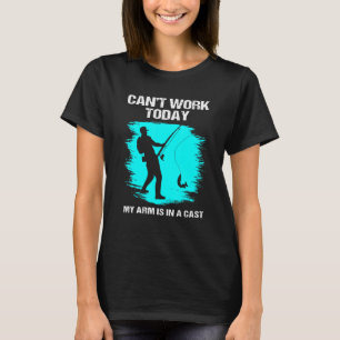 Gevist kantelwerk vandaag mijn arm is in een gegot t-shirt