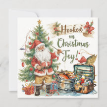 Gevist kerstthema voor Vissen Lovers