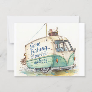 Gevist Liefhebber verhuishuis Briefkaart