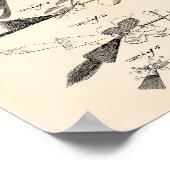 Gevist Lure 1929 Patent Art Old Peper Poster (Hoek)