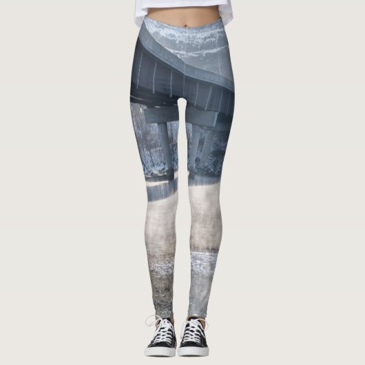 Gevist meer van Taneycomo Foggy Winter Leggings (Voorkant)