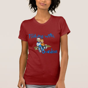 Gevist met kleinzoon Vissen Shirt
