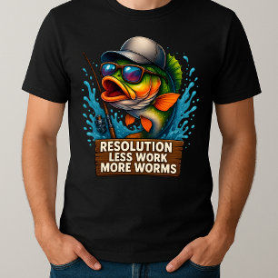 Gevist met papa gevoed door Laughter Angler T-shirt