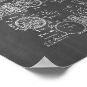 Gevist octrooi - Chalkboard Poster (Hoek)