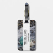 Gevist, omringd door Surf Bagagelabel (Achterkant verticaal)