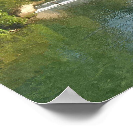 Gevist op Bennett Spring Poster (Hoek)