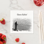 Gevist op het meer servet (Insitu)