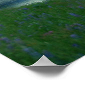 Gevist op Sunset Poster (Hoek)