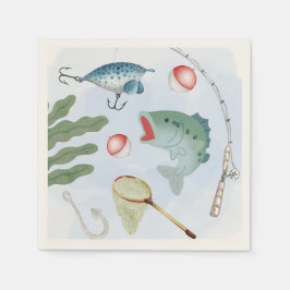 Gevist partij servetten