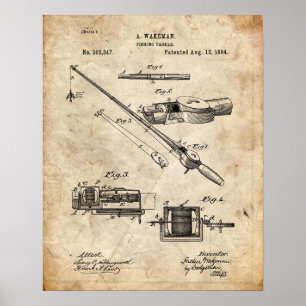 Gevist patent poster