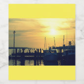 Gevist Pier wijnlabel Wijn Etiket (Enkel label)