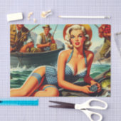 Gevist Pin Up Tissuepapier (Craft)