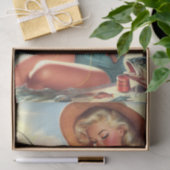  Gevist Pin Up Tissuepapier (Geschenk)