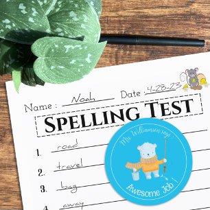 Gevist Polar Beer Blue Reward Sticker