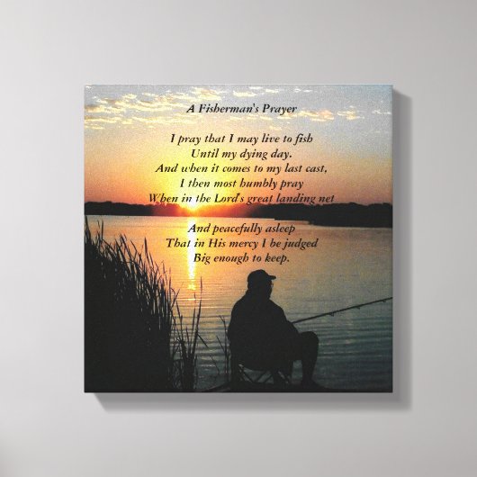 Gevist Prayer Canvas Afdruk (Voorkant)