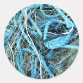 GEVIST RONDE STICKER (Voorkant)