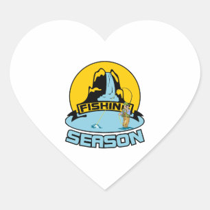 Gevist Seizoen Gevist - Gevist Verjaardagscadeau Hart Sticker