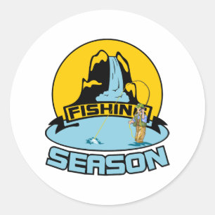 Gevist Seizoen Gevist - Gevist Verjaardagscadeau Ronde Sticker