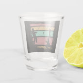  Gevist Shot Glas (Achterkant)