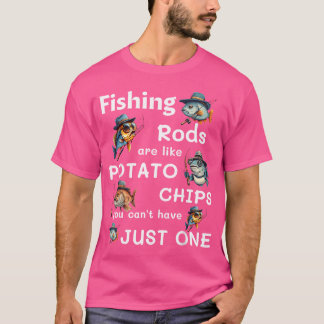 Gevist staven zijn als aardappelchips die je niet  t-shirt