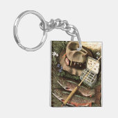 Gevist stilleven sleutelhanger (Voorkant Links)