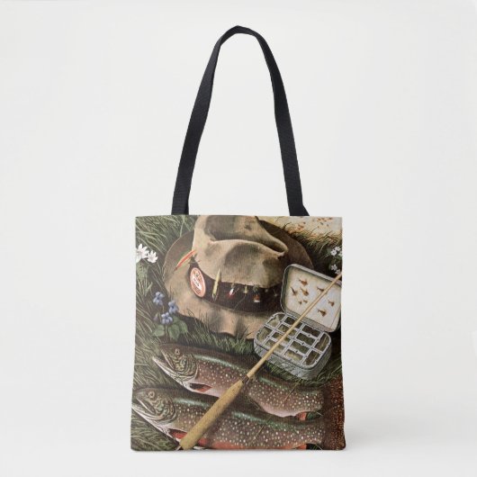 Gevist stilleven tote bag (Voorkant)