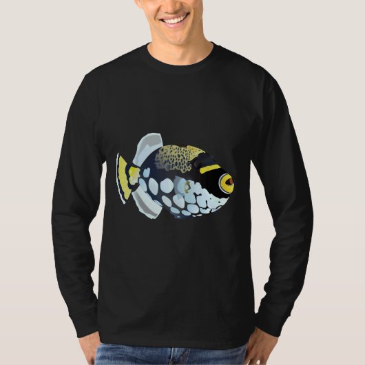 Gevist Triggerfish T-shirt (Voorkant)