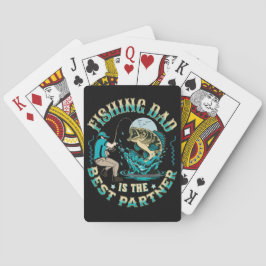 Gevist vader is de beste partner pokerkaarten