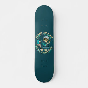 Gevist vader is de beste partner skateboard