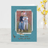 Gevist Vaderdag-lijst Kaart (Gele Bloem)