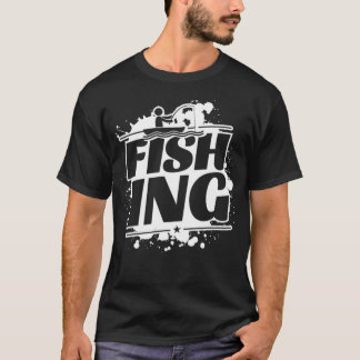 Gevist vissen van de soort "Boat Angler" T-shirt