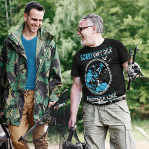 Gevist visser gaat vissen t-shirt